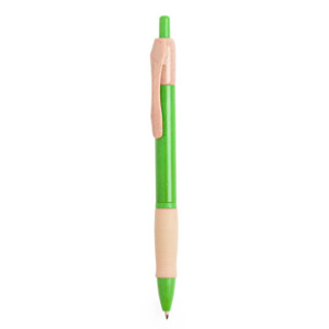 Bolígrafo verde de trigo y cartón reciclado