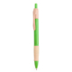 Bolígrafo verde de trigo y cartón reciclado