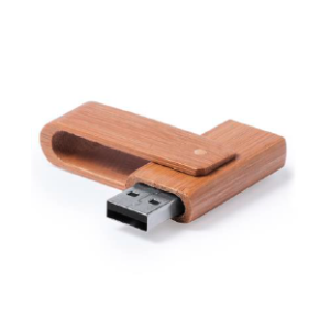 Usb de bambú, corcho, trigo o cartón reciclado