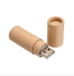 Usb de bambú, corcho, trigo o cartón reciclado