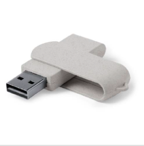 Usb de bambú, corcho, trigo o cartón reciclado